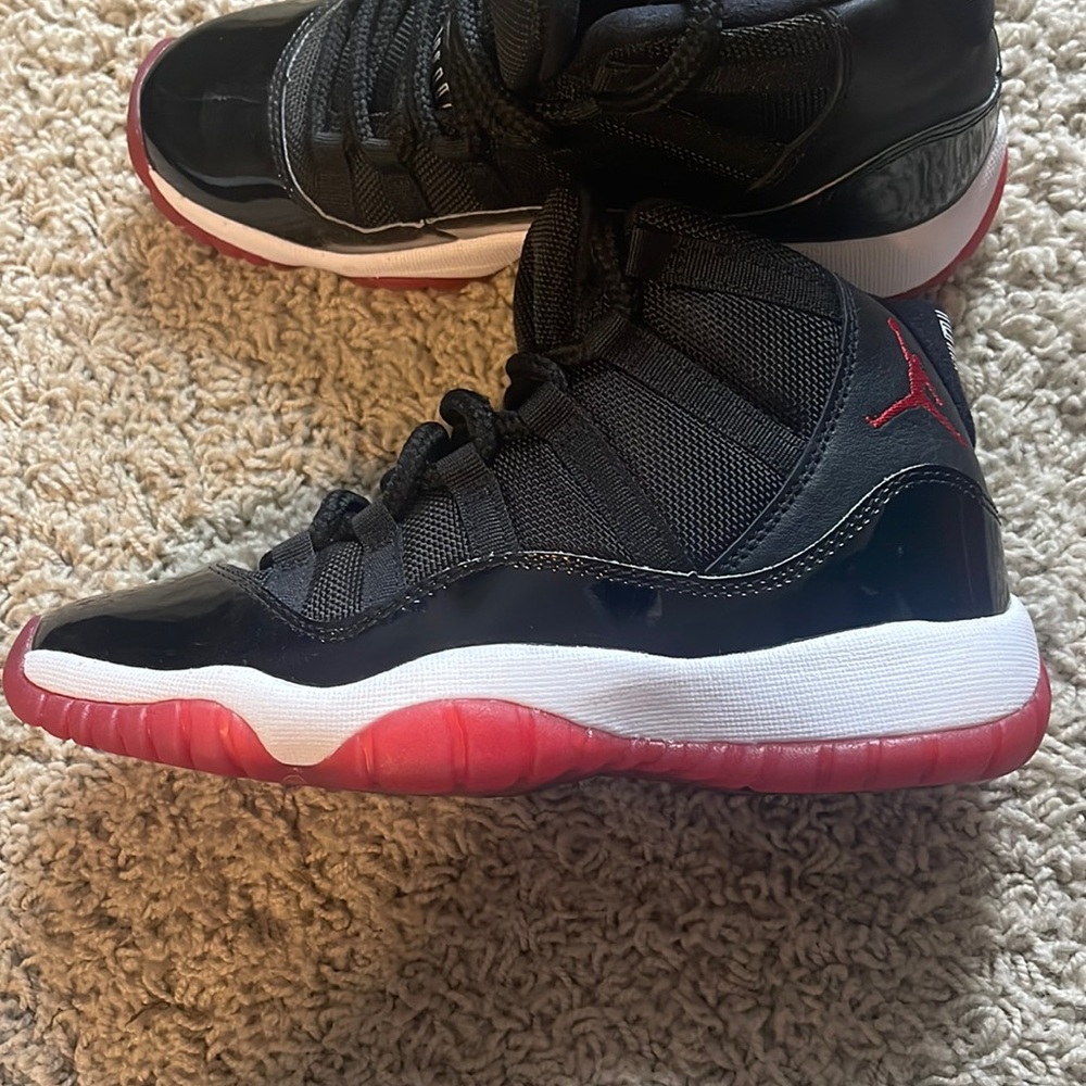 Boys size 4, 2019, Air Jordan 11 Retro GS.